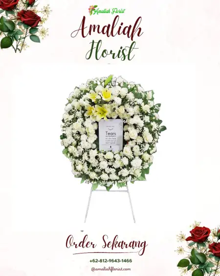 Krans Bunga Duka Gedegan